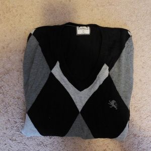 Express black vneck sweater